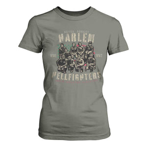 Harlem Hellfighters T Shirt For Women American Military Soldiers Black History TS09 Military Green Print Your Wear