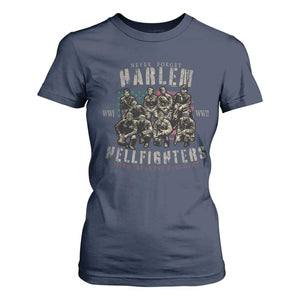 Harlem Hellfighters T Shirt For Women American Military Soldiers Black History TS09 Navy Print Your Wear