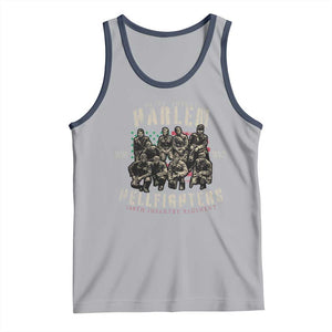 Harlem Hellfighters Tank Top American Military Soldiers Black History TS09 Athletic Heather Navy Print Your Wear