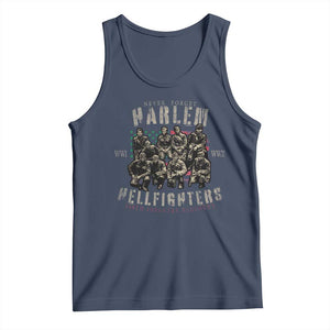 Harlem Hellfighters Tank Top American Military Soldiers Black History TS09 Navy Print Your Wear