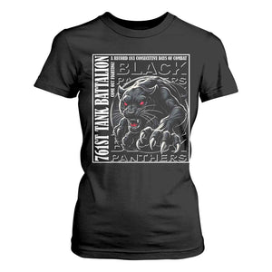 Black Panther Party T Shirt For Women 761st Tank Battalion Black History TS09 Black Print Your Wear