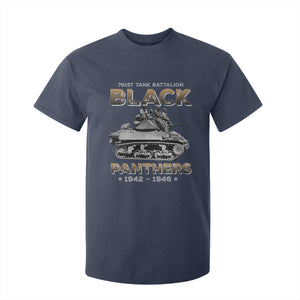 761st Tank Battalion Tribute Black Panther Party History T Shirt For Kid TS09 Navy Print Your Wear