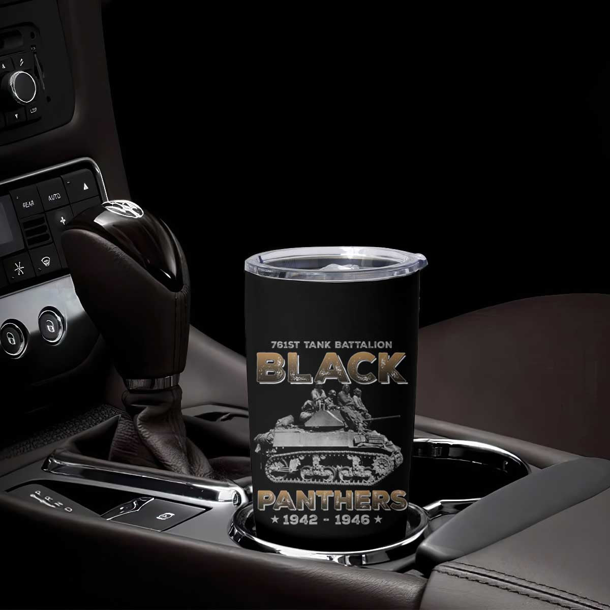 761st Tank Battalion Tribute Black Panther Party History Tumbler Cup TS09 Print Your Wear