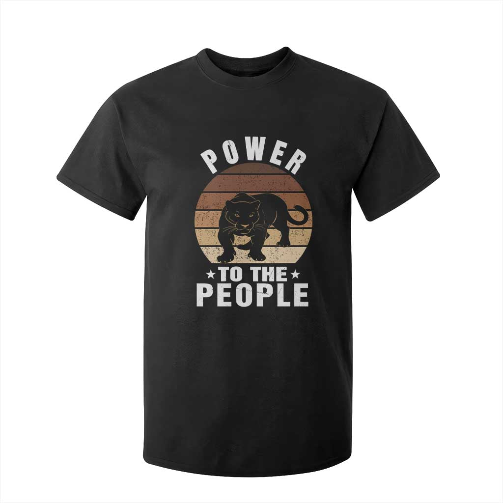 Black Panther Party T Shirt For Kid Power To The People Black History TS09 Black Print Your Wear