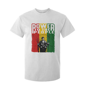 Black Panther Party Huey P. Newton T Shirt For Kid Power To The People Black History TS09 White Print Your Wear