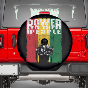 Black Panther Party Huey P. Newton Spare Tire Cover Power To The People Black History TS09 Black Print Your Wear