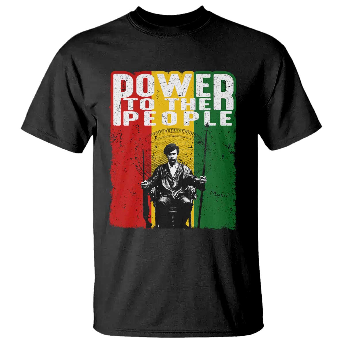 Black Panther Party Huey P. Newton T Shirt Power To The People Black History TS09 Black Print Your Wear