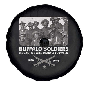 Buffalo Soldiers Spare Tire Cover We Can We Will Ready Forward Black History TS09 Print Your Wear