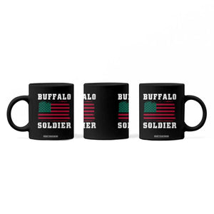 Buffalo Soldiers Coffee Mug African American Cavalry Black History TS09 Print Your Wear