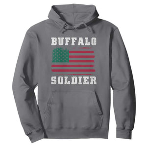 Buffalo Soldiers Hoodie African American Cavalry Black History TS09 Charcoal Print Your Wear