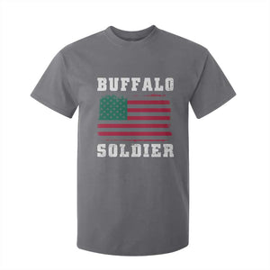 Buffalo Soldiers T Shirt For Kid African American Cavalry Black History TS09 Charcoal Print Your Wear