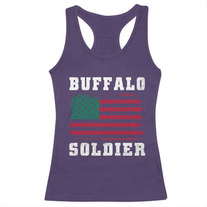 Buffalo Soldiers Racerback Tank Top African American Cavalry Black History TS09 Purple Print Your Wear