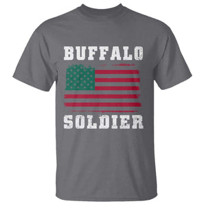 Buffalo Soldiers T Shirt African American Cavalry Black History TS09 Charcoal Print Your Wear