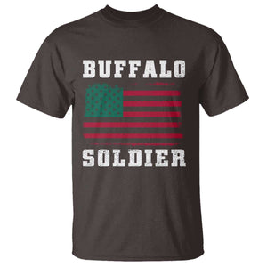 Buffalo Soldiers T Shirt African American Cavalry Black History TS09 Dark Chocolate Print Your Wear