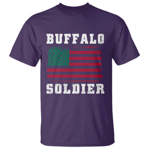 Buffalo Soldiers T Shirt African American Cavalry Black History TS09 Purple Print Your Wear