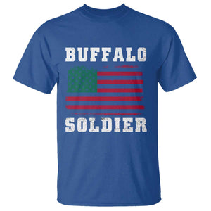 Buffalo Soldiers T Shirt African American Cavalry Black History TS09 Royal Blue Print Your Wear