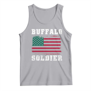 Buffalo Soldiers Tank Top African American Cavalry Black History TS09 Athletic Heather Print Your Wear