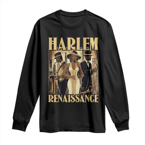 Harlem Renaissance Long Sleeve Shirt 1920s Black History Month TS09 Black Print Your Wear