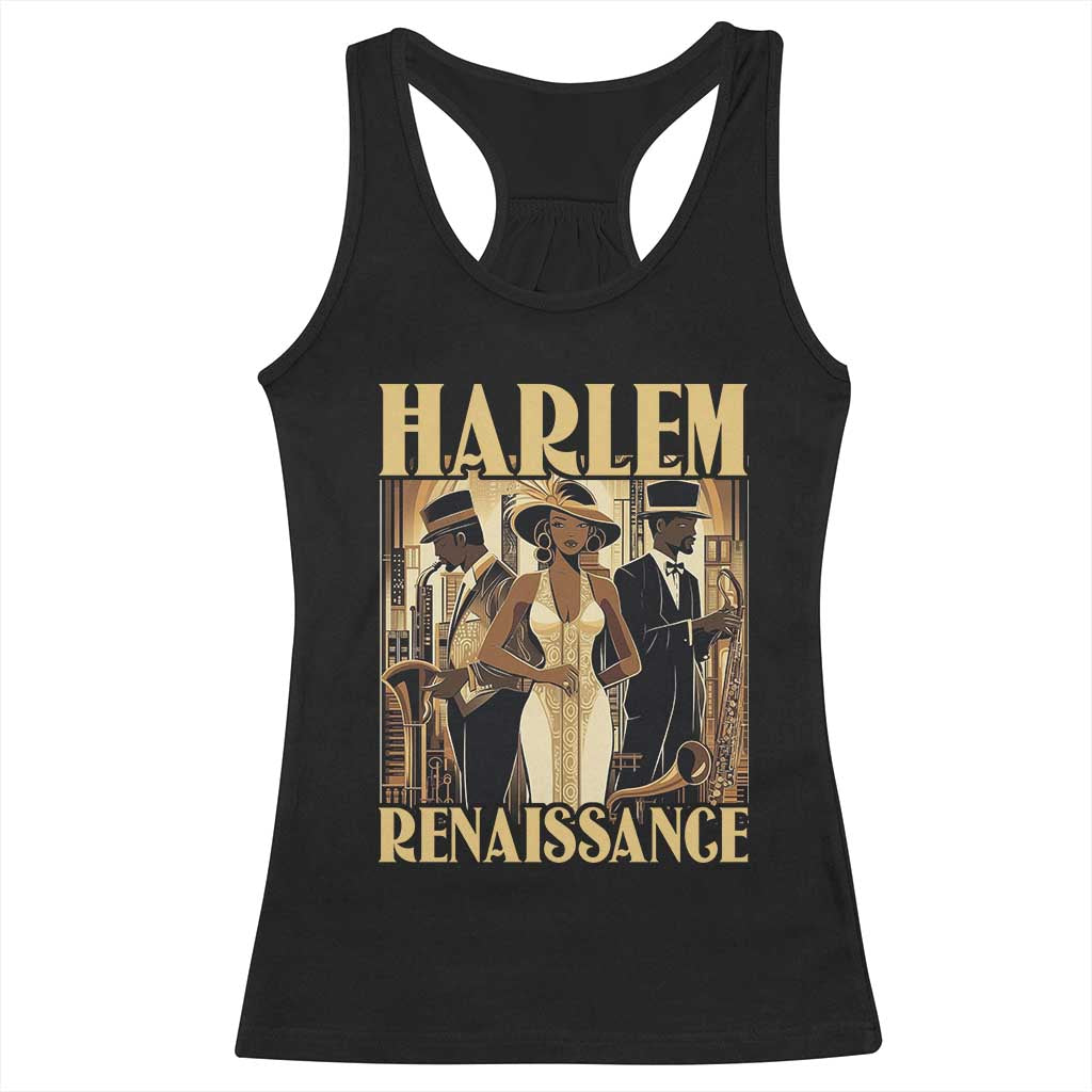 Harlem Renaissance Racerback Tank Top 1920s Black History Month TS09 Black Print Your Wear