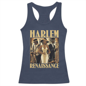 Harlem Renaissance Racerback Tank Top 1920s Black History Month TS09 Navy Print Your Wear