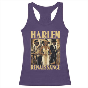 Harlem Renaissance Racerback Tank Top 1920s Black History Month TS09 Purple Print Your Wear