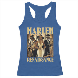 Harlem Renaissance Racerback Tank Top 1920s Black History Month TS09 Royal Blue Print Your Wear