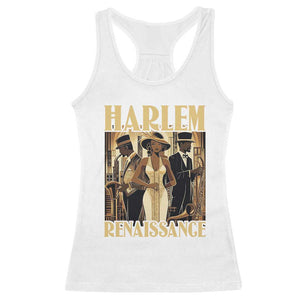 Harlem Renaissance Racerback Tank Top 1920s Black History Month TS09 White Print Your Wear