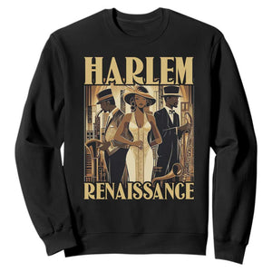 Harlem Renaissance Sweatshirt 1920s Black History Month TS09 Black Print Your Wear