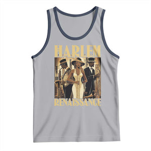 Harlem Renaissance Tank Top 1920s Black History Month TS09 Athletic Heather Navy Print Your Wear