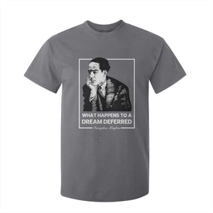 Langston Hughes T Shirt For Kid A Dream Deferred Harlem Renaissance Black History TS09 Charcoal Print Your Wear