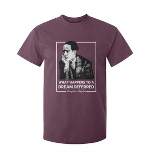 Langston Hughes T Shirt For Kid A Dream Deferred Harlem Renaissance Black History TS09 Maroon Print Your Wear