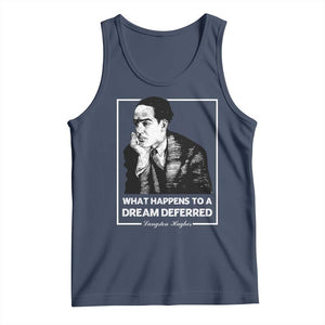 Langston Hughes Tank Top A Dream Deferred Harlem Renaissance Black History TS09 Navy Print Your Wear