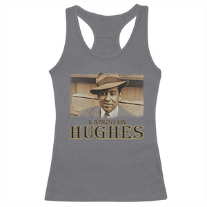 Langston Hughes Racerback Tank Top Harlem Renaissance Black History TS09 Charcoal Print Your Wear