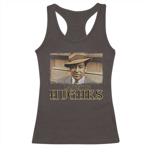 Langston Hughes Racerback Tank Top Harlem Renaissance Black History TS09 Dark Chocolate Print Your Wear