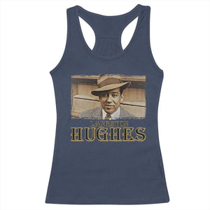 Langston Hughes Racerback Tank Top Harlem Renaissance Black History TS09 Navy Print Your Wear