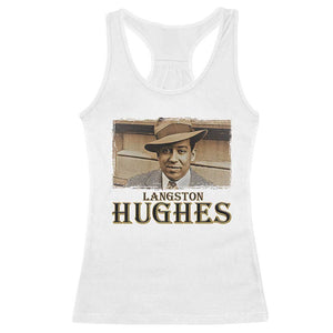 Langston Hughes Racerback Tank Top Harlem Renaissance Black History TS09 White Print Your Wear