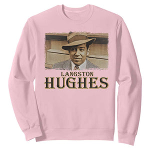 Langston Hughes Sweatshirt Harlem Renaissance Black History TS09 Light Pink Print Your Wear