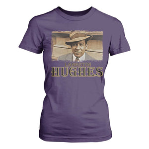 Langston Hughes T Shirt For Women Harlem Renaissance Black History TS09 Purple Print Your Wear