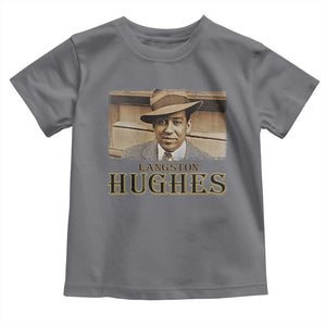 Langston Hughes Toddler T Shirt Harlem Renaissance Black History TS09 Charcoal Print Your Wear