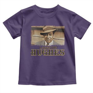 Langston Hughes Toddler T Shirt Harlem Renaissance Black History TS09 Purple Print Your Wear