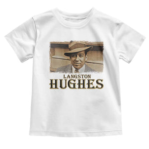 Langston Hughes Toddler T Shirt Harlem Renaissance Black History TS09 White Print Your Wear