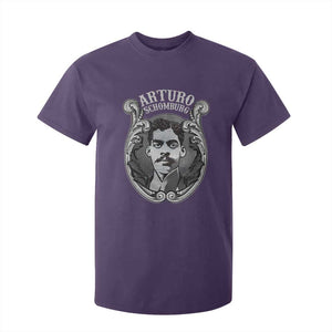 Harlem Renaissance Arturo Schomburg T Shirt For Kid TS09 Purple Print Your Wear