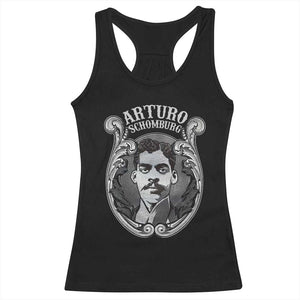 Harlem Renaissance Arturo Schomburg Racerback Tank Top TS09 Black Print Your Wear