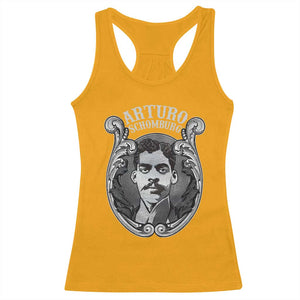 Harlem Renaissance Arturo Schomburg Racerback Tank Top TS09 Gold Print Your Wear