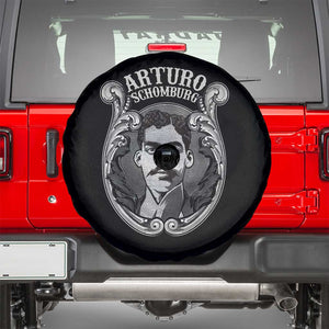 Harlem Renaissance Arturo Schomburg Spare Tire Cover TS09 Black Print Your Wear