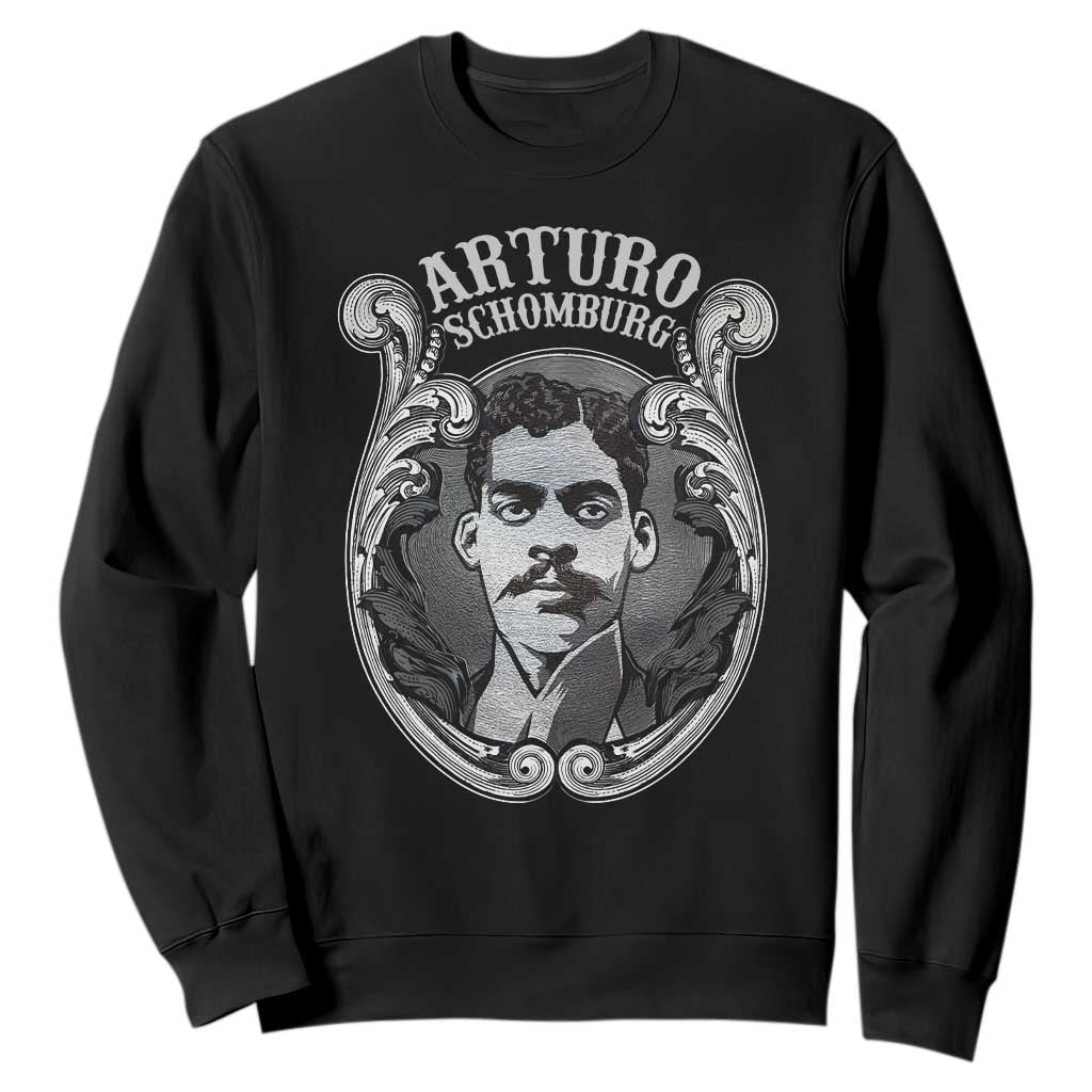 Harlem Renaissance Arturo Schomburg Sweatshirt TS09 Black Print Your Wear