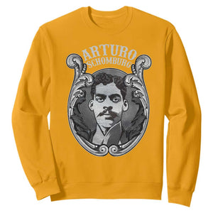 Harlem Renaissance Arturo Schomburg Sweatshirt TS09 Gold Print Your Wear