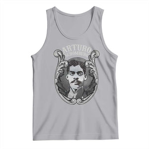 Harlem Renaissance Arturo Schomburg Tank Top TS09 Athletic Heather Print Your Wear