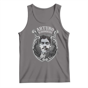 Harlem Renaissance Arturo Schomburg Tank Top TS09 Deep Heather Print Your Wear