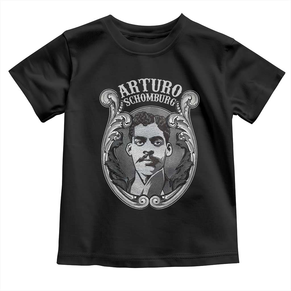 Harlem Renaissance Arturo Schomburg Toddler T Shirt TS09 Black Print Your Wear